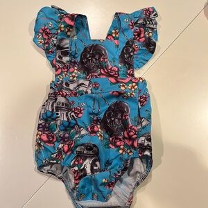 Star Wars Baby Girl Romper